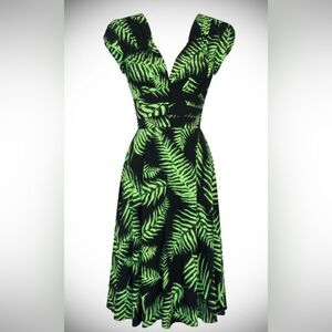 Trashy Diva 1940s psychedelic ferns 12